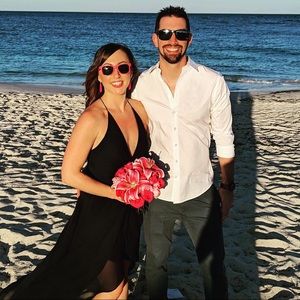 Jenny Yoo Collection Farrah Dress - Navy Size 4